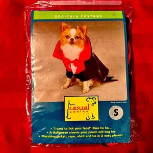 Dog Dracula Costume S